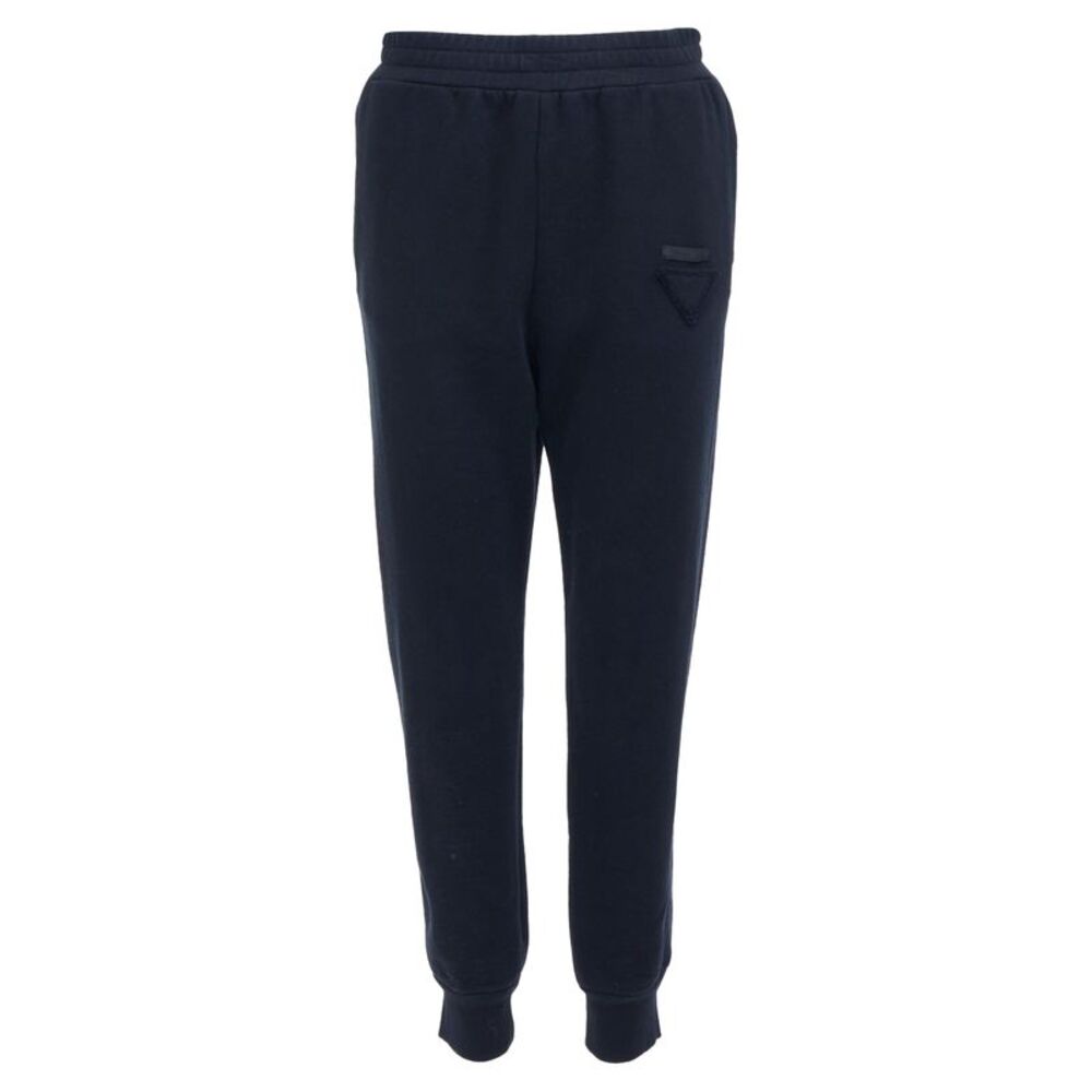 Prada 2021 Black Nylon Pocket Jogger Sweatpants